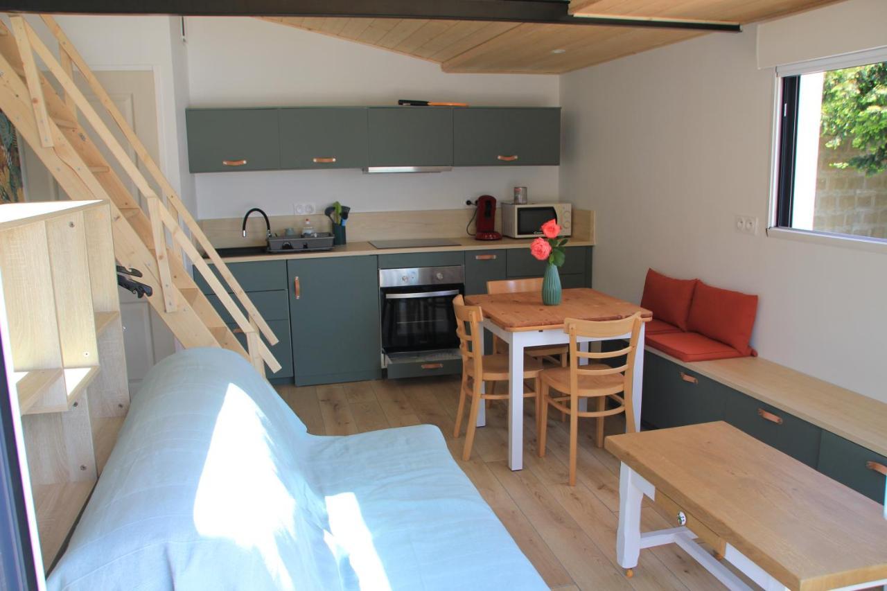 Maison Ti Havre Avec Jardin Prive Dans Village De Pecheurs A Brem Sur Mer ! Exterior foto